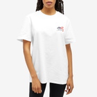 Adanola Women's Vintage Oversized T-Shirt in White