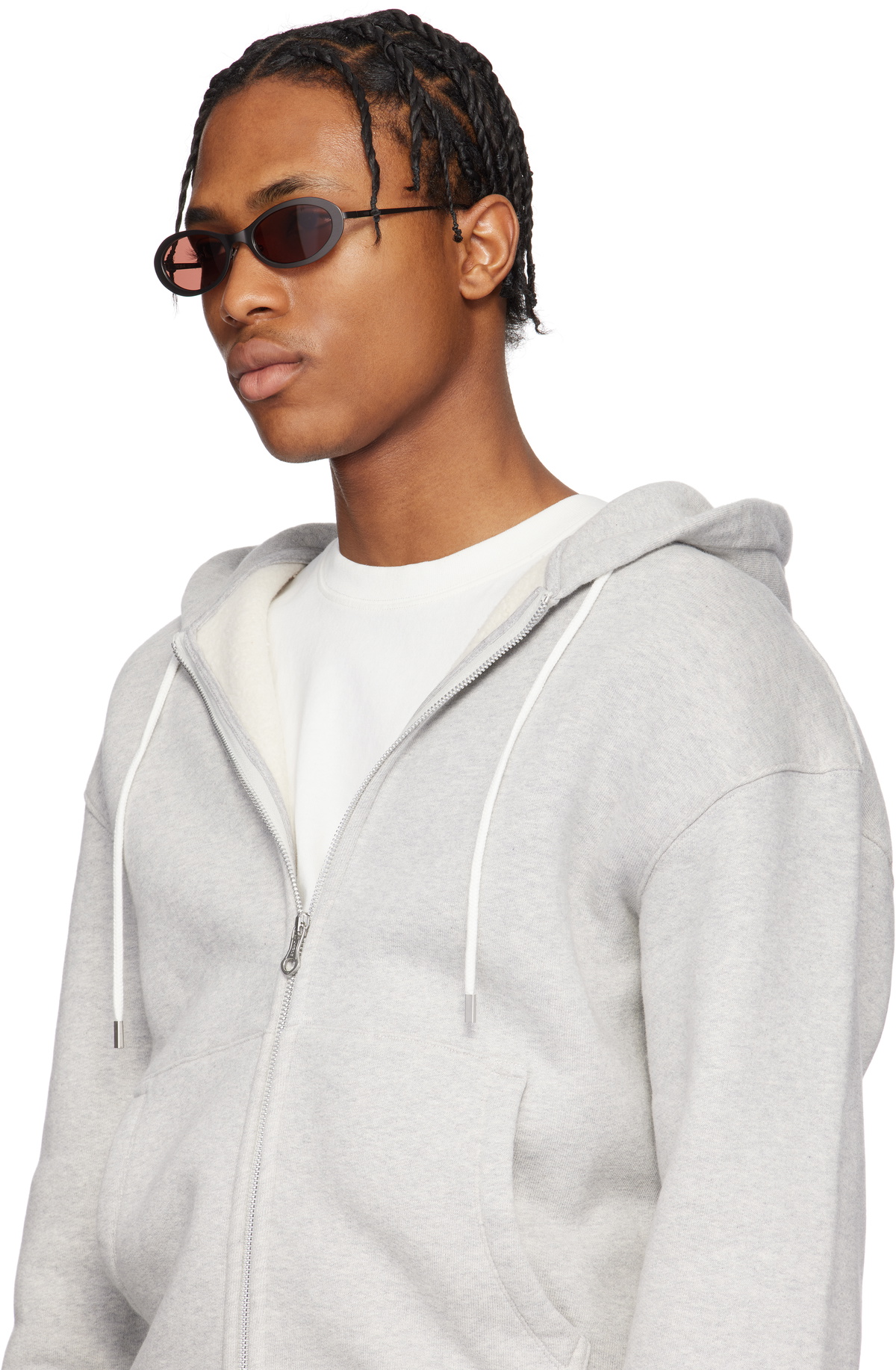 OUR LEGACY Gunmetal Tad Sunglasses Our Legacy