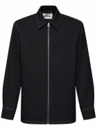 JIL SANDER Boxy Fit Zipped Shirt