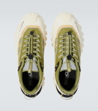 Moncler Leather-trimmed sneakers