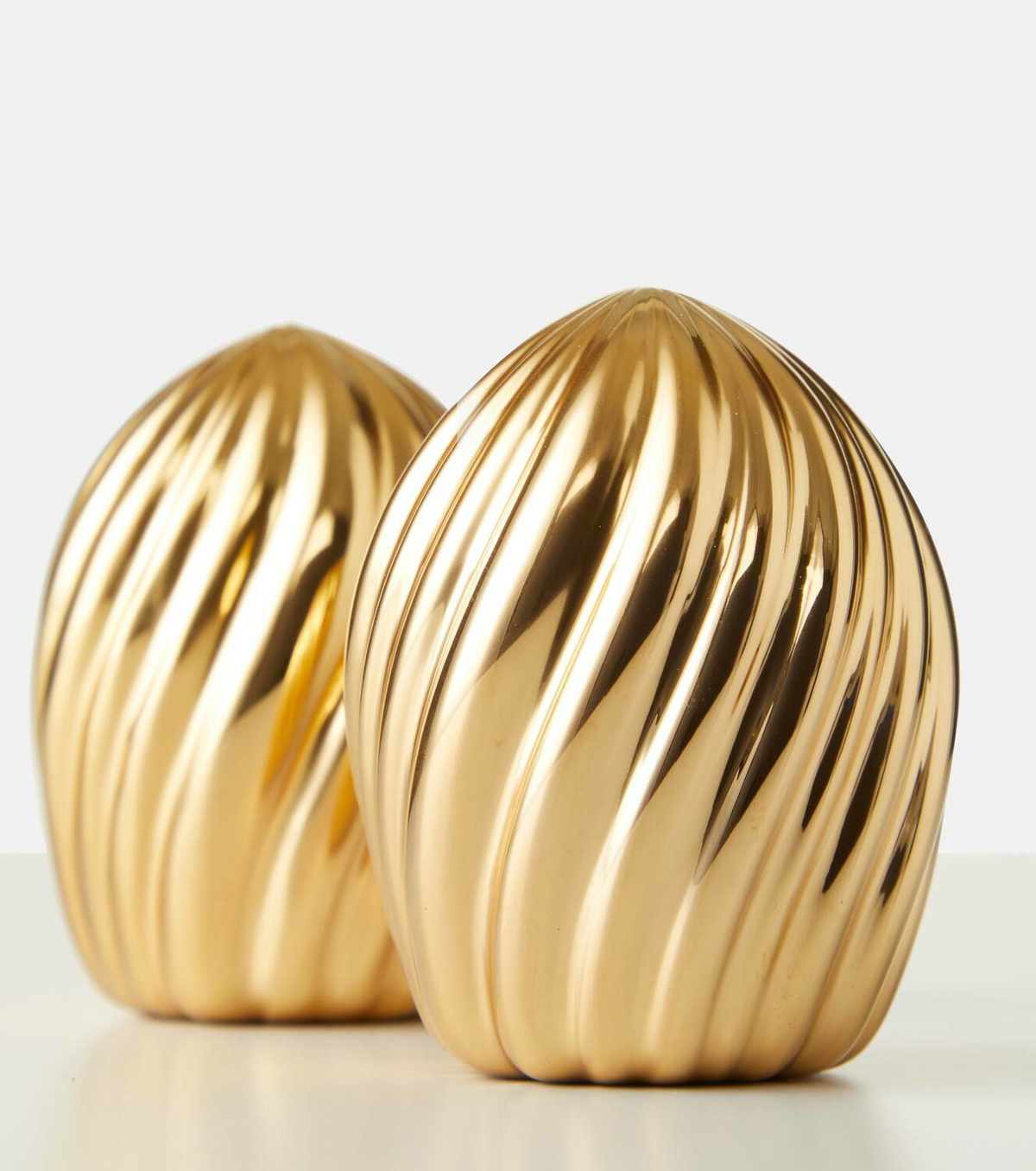 L'Objet Ripple Spice Jewels salt and pepper shakers