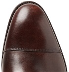 John Lobb - City II Burnished-Leather Oxford Shoes - Brown