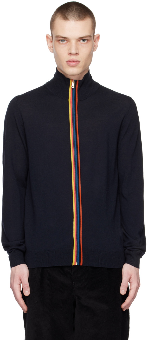 Paul smith artist stripe cardigan hotsell