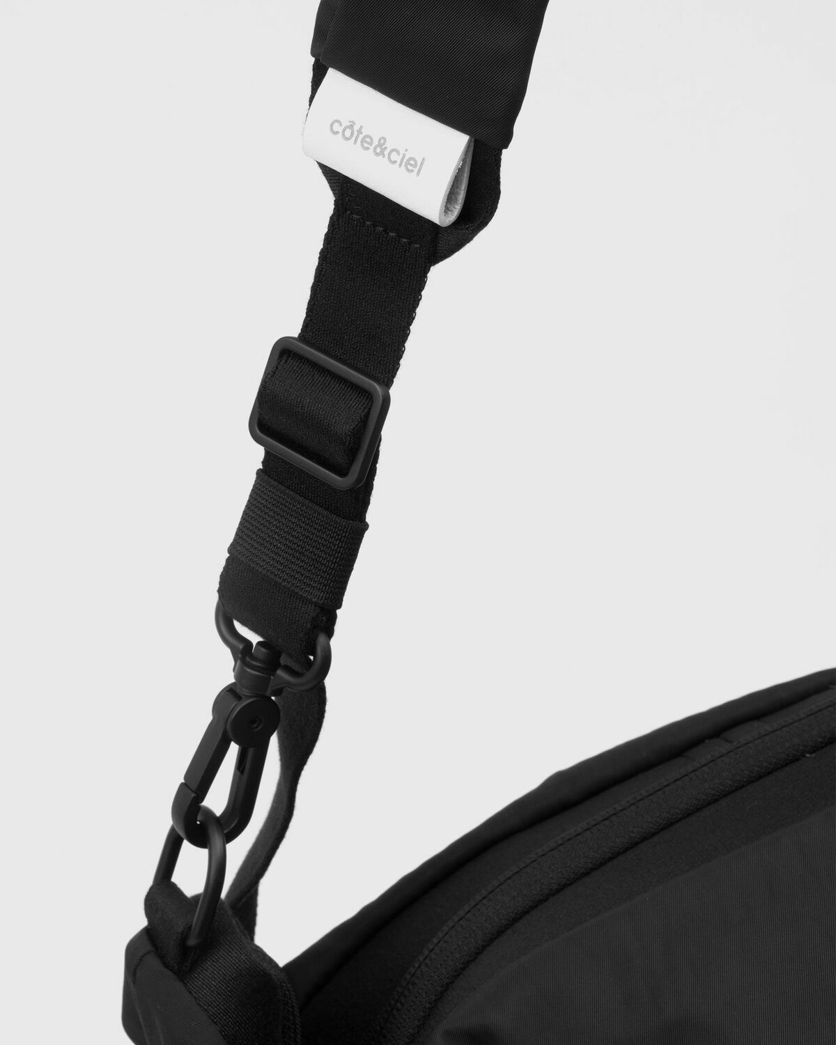 Côte&Ciel Orne Smooth Black Small Bags