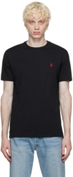 Polo Ralph Lauren Black Embroidered T-Shirt