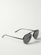 SAINT LAURENT - Aviator-Style Metal Sunglasses