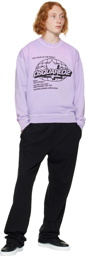 Dsquared2 Purple 'The Youth Of The World' Sweatshirt