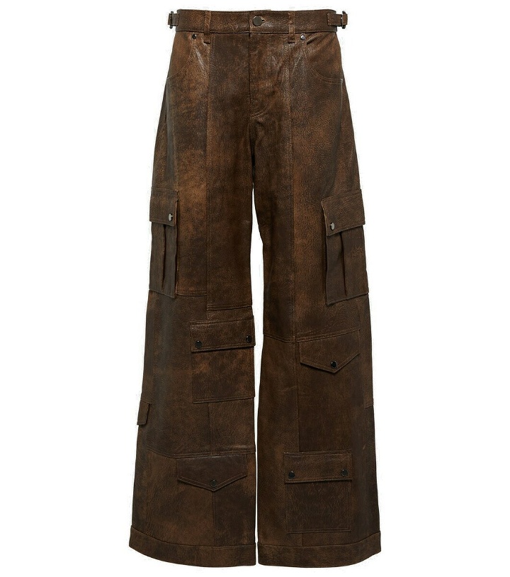 Photo: Dodo Bar Or Arianna leather cargo pants