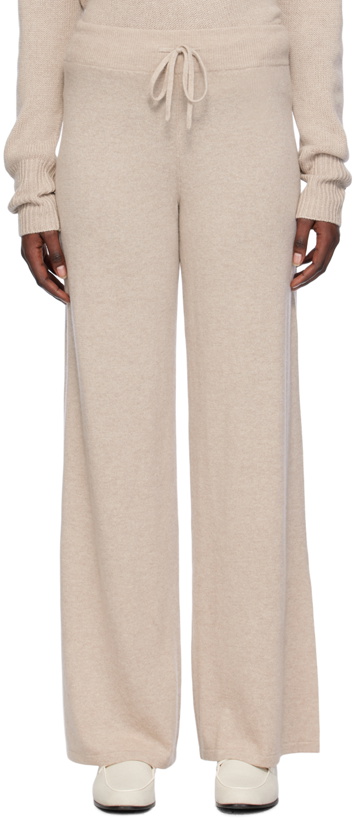 Photo: LISA YANG Beige Sofi Lounge Pants