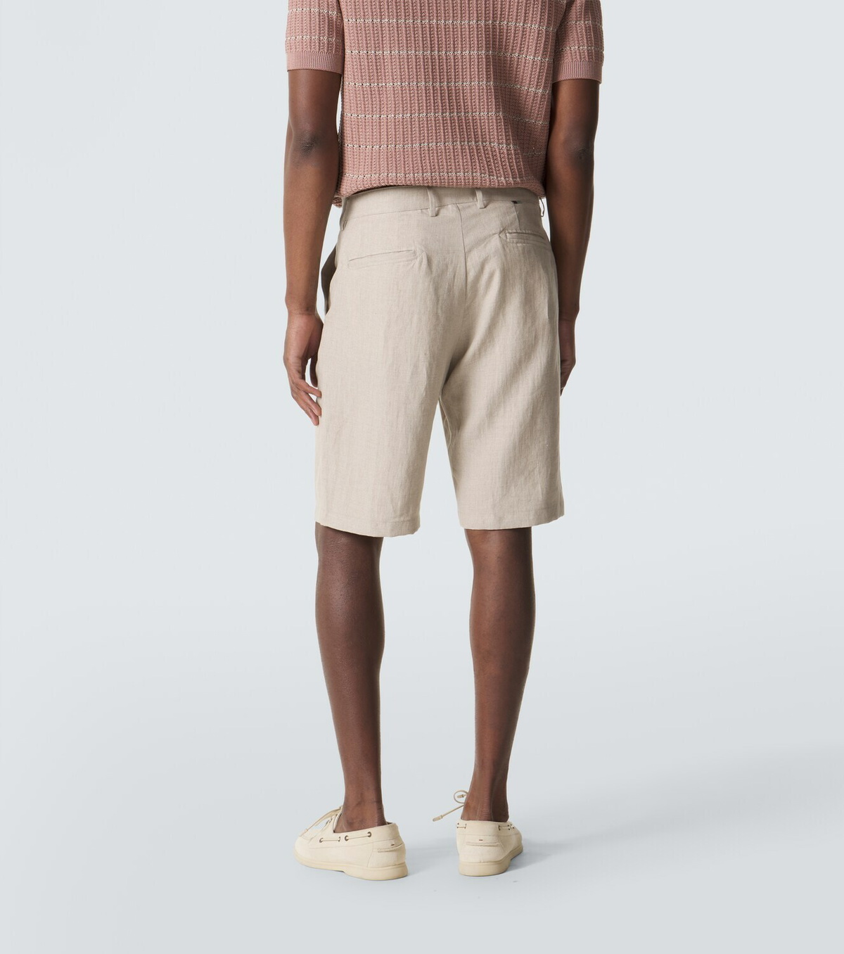 Canali Linen Bermuda shorts