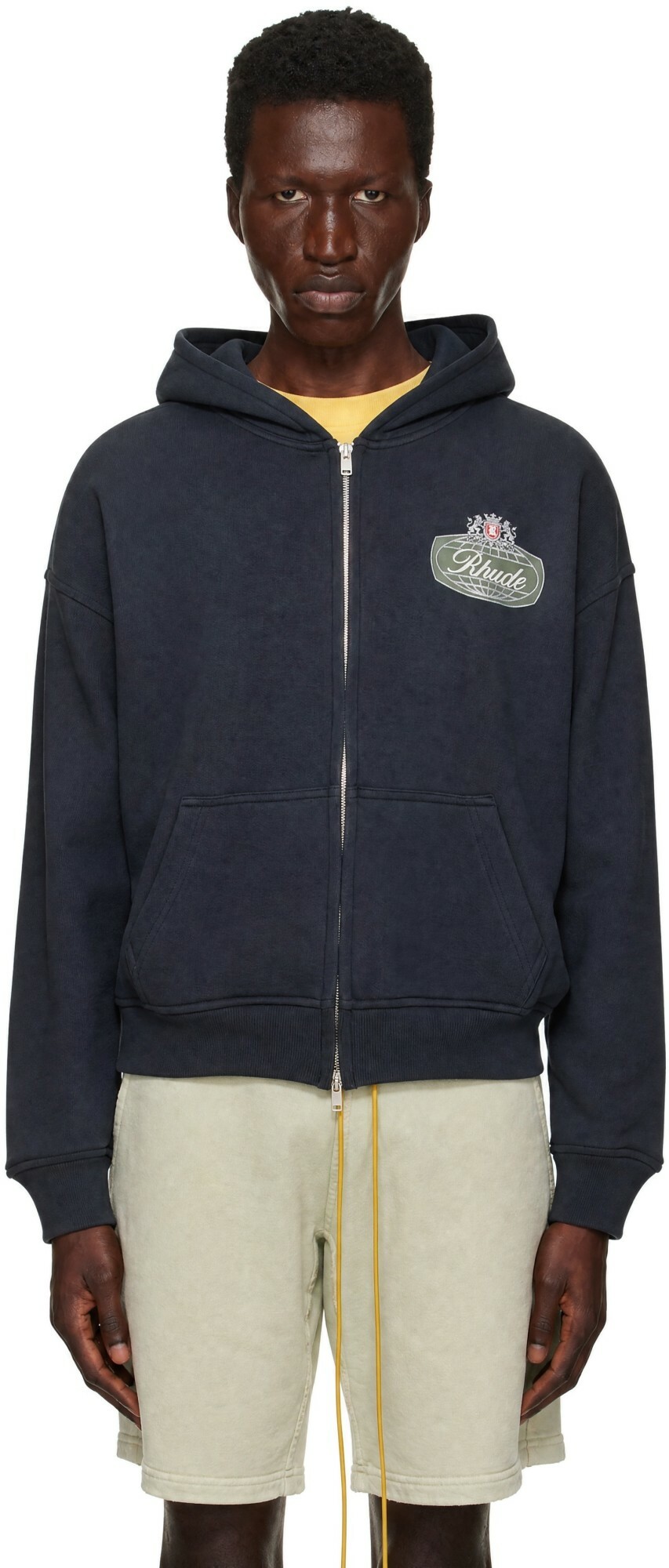 Phenomenon Men's x Mastermind WORLD Multi Cord Zip-Up Hoodie in