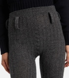 Prada Knitted wool and cashmere shorts