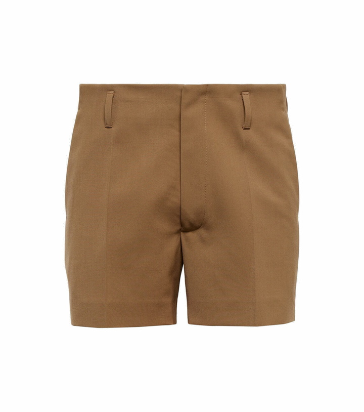 Photo: Dries Van Noten - Paolo wool-blend shorts