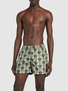 MONCLER Printed Tech Swim Shorts