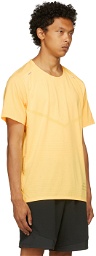 Nike Yellow Rise 365 Run Division T-Shirt