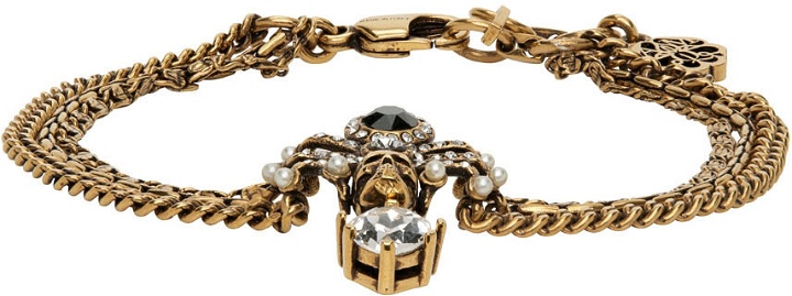 Photo: Alexander McQueen Gold Spider Bracelet