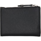 Vivienne Westwood Black Orb Slim Flap Card Holder