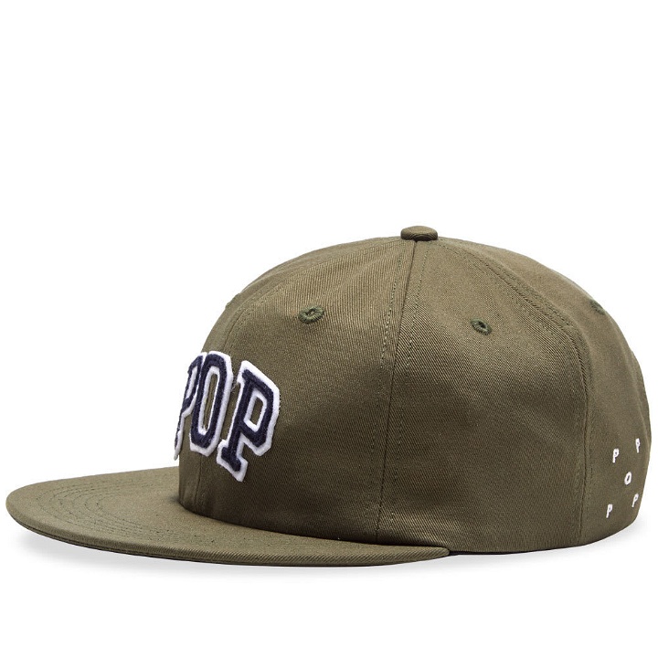 Photo: Pop Trading Company Arch Six Panel Hat Olive