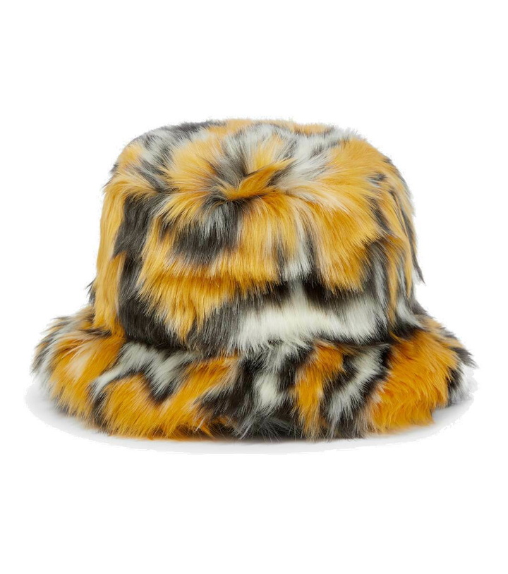 Photo: Rabanne Printed faux-fur bucket hat