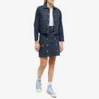 W'menswear Women's Landing Skirt in Denim
