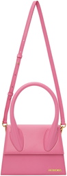 JACQUEMUS Pink 'Le Grand Chiquito' Top Handle Bag