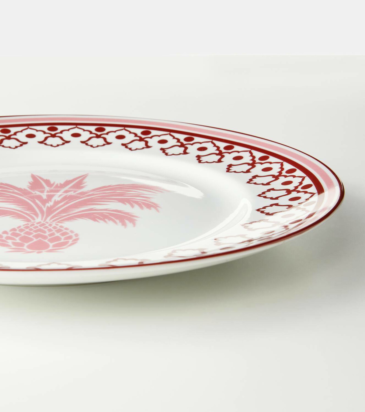 Aquazzura Casa Jaipur porcelain charger plate