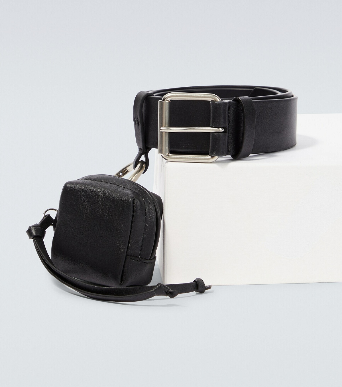 Dries Van Noten - Leather belt and bag Dries Van Noten