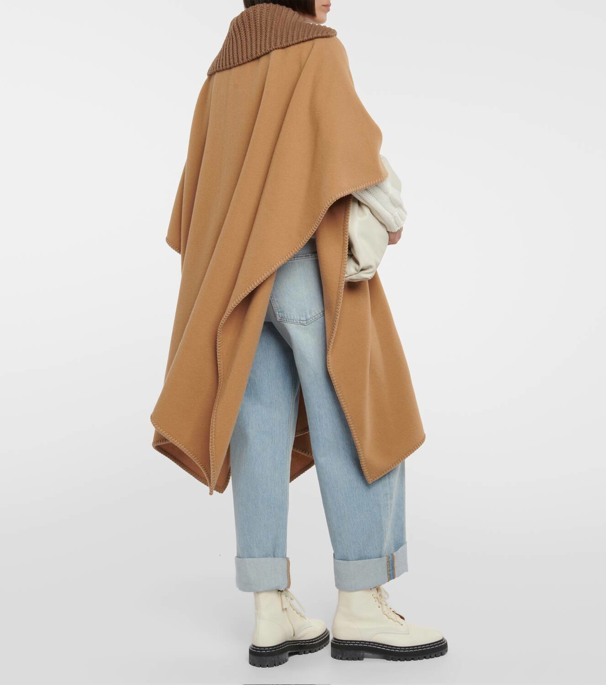 Moncler Wool cape