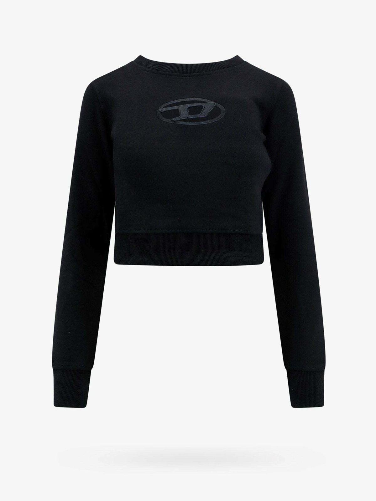 Diesel Gray Cotton Sweatshirt main image 0