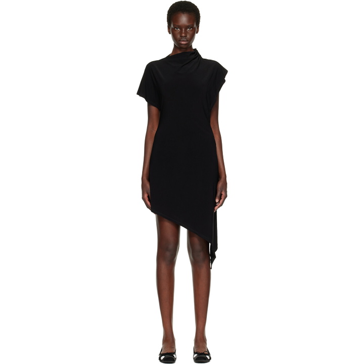 Photo: Sandy Liang Black Sonar Minidress