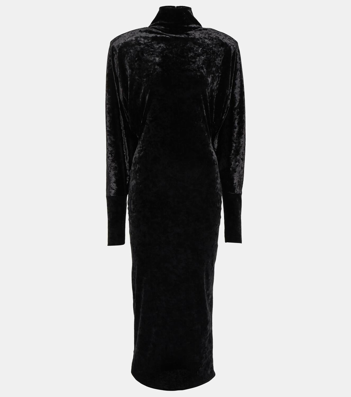 Alexandre Vauthier Velvet turtleneck maxi dress Alexandre Vauthier Alexandre Vauthier Velvet turtleneck maxi dress Alexandre Vauthier