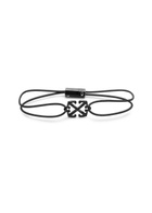 Off-white Arrow Rubberised Bracelet Black