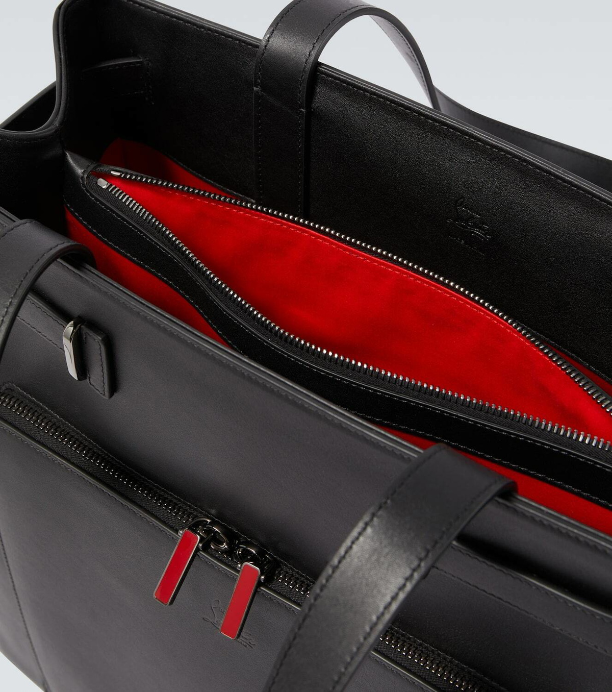 Christian Louboutin Kypipouch leather tote bag