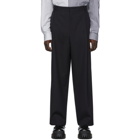 Juun.J Navy Wool Trousers