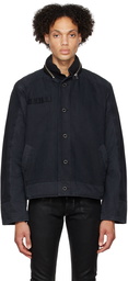 John Elliott Black Paneled Deck Jacket