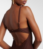 Montce Petal crochet maxi dress