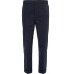 Joseph - Navy Arthur Slim-Fit Stretch-Cotton Twill Trousers - Men - Navy