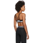 Nike Black and White Flyknit Indy Bra
