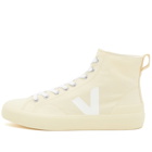 Veja Men's Wata High Top Sneakers in Butter White/Butter Sole