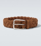 Brunello Cucinelli Braided suede belt