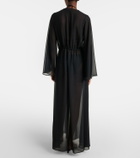 Alexandra Miro Betty sheer kaftan