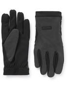 Hestra - Mason Touchscreen Fleece-Lined Stretch-Shell Gloves - Black