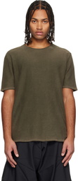 CASEY CASEY Khaki Overdyed T-shirt