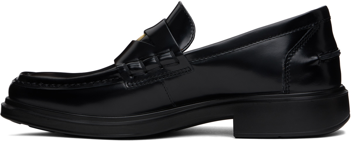 LGN Louis Gabriel Nouchi Black ECCO.Kollektive Edition Laceration Penny Loafers