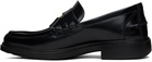 LGN Louis Gabriel Nouchi Black ECCO.Kollektive Edition Laceration Penny Loafers