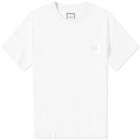 Wooyoungmi Men's Frame Logo Embroided T-Shirt in White