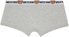 Moschino Two-Pack Gray Boxers