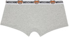 Moschino Two-Pack Gray Boxers