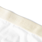 Palm Angels Women's Logo Tape Brazilian Thong in White