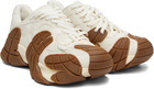 CAMPERLAB Off-White & Brown Tormenta Sneakers